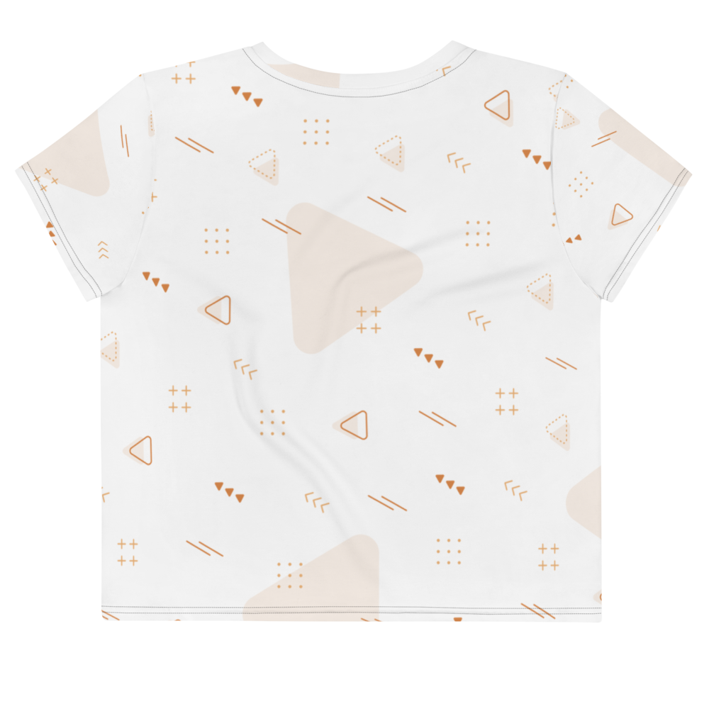All-Over Print Crop Tee