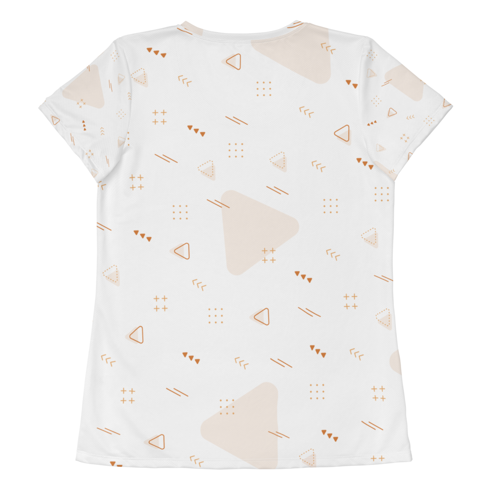 All-Over Print Women's Athletic T-Shirt
