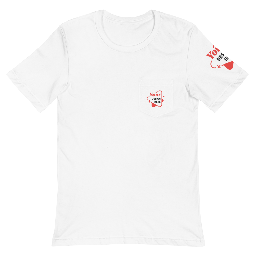Unisex Pocket T-Shirt | Bella + Canvas 3021